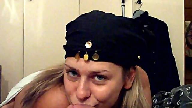 Blonde With Beret POV Blowjob