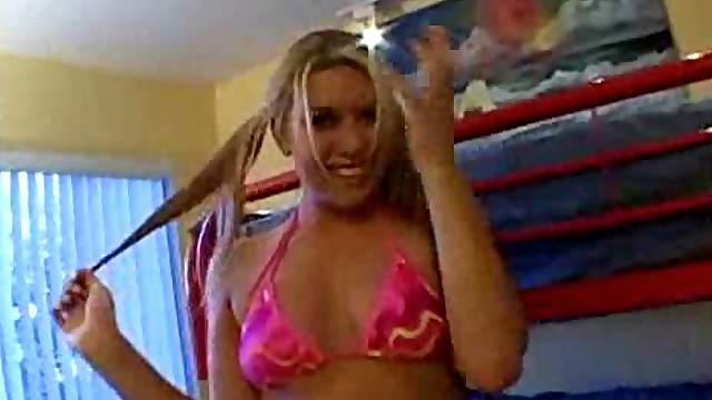 Tasty teen fucked by a big cock in bedroom