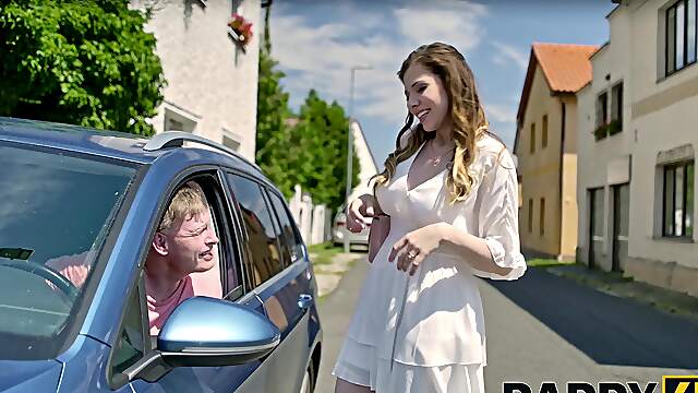 Maya has sex with her husband in the bathroom, showcasing their passionate couple dynamic.